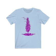 Load image into Gallery viewer, Dele Senobariam Calligraphy Violet Short Sleeve Tee
