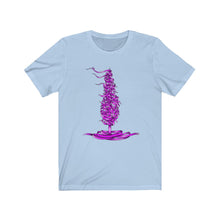 Charger l'image dans la galerie, Dele Senobariam Calligraphy Violet Short Sleeve Tee