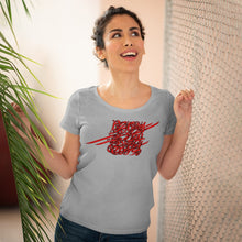 Charger l'image dans la galerie, Rumi Poem Red Calligraphy on 100% Organic Women's Lover T-shirt