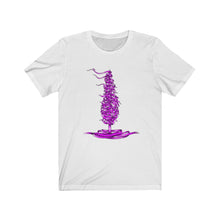 Load image into Gallery viewer, Dele Senobariam Calligraphy Violet Short Sleeve Tee
