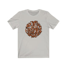 Charger l'image dans la galerie, Hasti Orange Calligraphy Short Sleeve Tee
