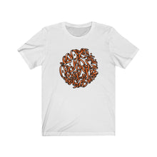 Charger l'image dans la galerie, Hasti Orange Calligraphy Short Sleeve Tee