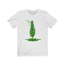 Load image into Gallery viewer, Dele Senobariam Green Calligraphy Short Sleeve Tee