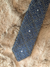 Load image into Gallery viewer, Balochi handmade embroidery tie - Navy
