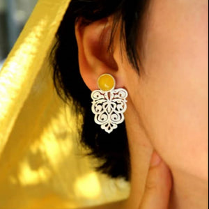 Bastam Handmade Silver Earings