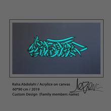 Charger l'image dans la galerie, Customized Name Calligraphy