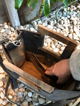 Charger l'image dans la galerie, Handmade Square Vegan Leather Everyday Mini Tote Bag