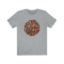 Charger l'image dans la galerie, Hasti Orange Calligraphy Short Sleeve Tee