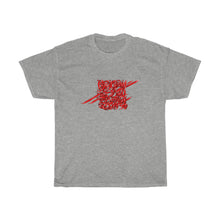 Charger l'image dans la galerie, Rumi Peom Red Calligraphy on 100% Cotton T-Shirt