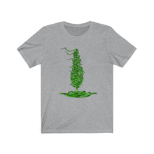Load image into Gallery viewer, Dele Senobariam Green Calligraphy Short Sleeve Tee
