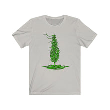 Load image into Gallery viewer, Dele Senobariam Green Calligraphy Short Sleeve Tee