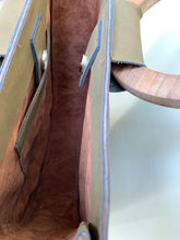 Load image into Gallery viewer, Hand-made Vegan Leather Tote Bag
