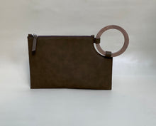 Charger l&#39;image dans la galerie, Hand-made Leather clutch purse
