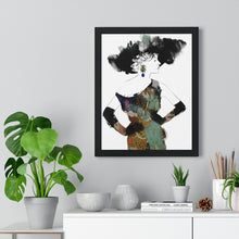 Charger l&#39;image dans la galerie, &quot;Love in The Afternoon&quot; Digital Print on Premium Framed Vertical Poster
