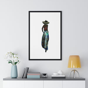 "Somewhere in Time" Digital Print on Premium Framed Vertical Poster