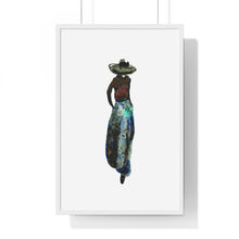 Charger l&#39;image dans la galerie, &quot;Somewhere in Time&quot; Digital Print on Premium Framed Vertical Poster
