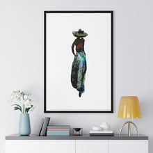 Charger l&#39;image dans la galerie, &quot;Somewhere in Time&quot; Digital Print on Premium Framed Vertical Poster
