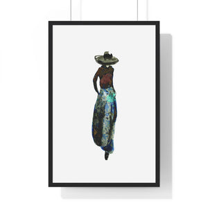 "Somewhere in Time" Digital Print on Premium Framed Vertical Poster