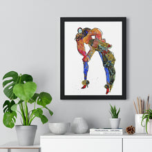 Charger l&#39;image dans la galerie, &quot;Romeo&quot; Digital Print on Premium Framed Vertical Poster
