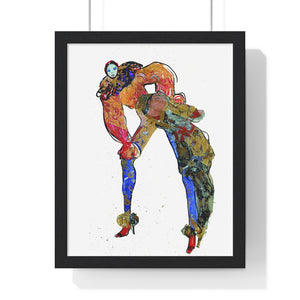 "Romeo" Digital Print on Premium Framed Vertical Poster