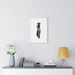 "Somewhere in Time" Digital Print on Premium Framed Vertical Poster