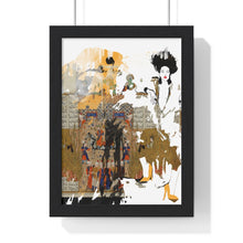 Load image into Gallery viewer, &quot;Moulin Rouge&quot; Digital Print on Premium Framed Vertical Poster
