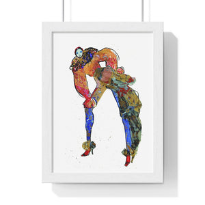 "Romeo" Digital Print on Premium Framed Vertical Poster