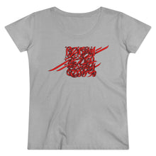 Charger l&#39;image dans la galerie, Rumi Poem Red Calligraphy on 100% Organic Women&#39;s Lover T-shirt
