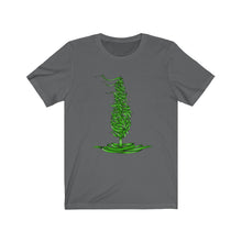 Charger l&#39;image dans la galerie, Dele Senobariam Green Calligraphy Short Sleeve Tee
