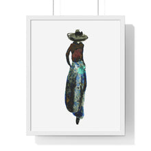Charger l&#39;image dans la galerie, &quot;Somewhere in Time&quot; Digital Print on Premium Framed Vertical Poster
