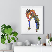 Charger l&#39;image dans la galerie, &quot;Romeo&quot; Digital Print on Premium Framed Vertical Poster
