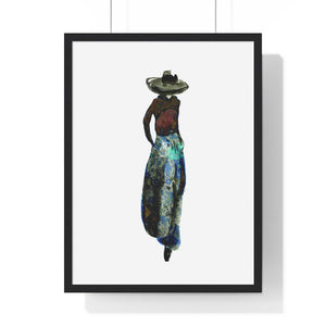 "Somewhere in Time" Digital Print on Premium Framed Vertical Poster