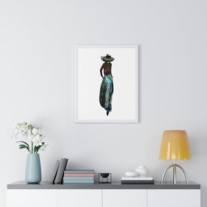 "Somewhere in Time" Digital Print on Premium Framed Vertical Poster