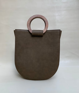Hand-made Vegan Leather Tote Bag
