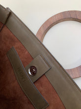 Load image into Gallery viewer, Hand-made Vegan Leather Tote Bag
