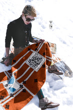 Load image into Gallery viewer, Hafez Poem Qalamkar Hand-made Table Runner
