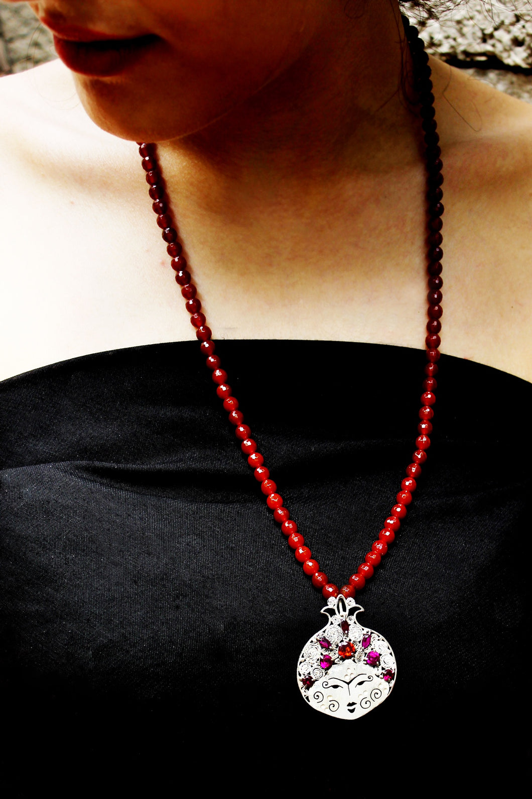 Lady Pomegranate Necklace