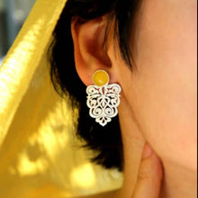 Load image into Gallery viewer, Bastam Handmade Silver Earings
