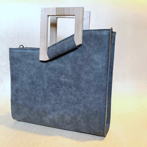 Hand-made Vegan Leather Everyday Tote Bag