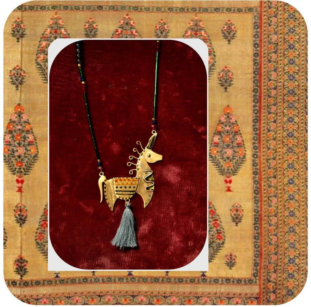 Persian Horse Necklace