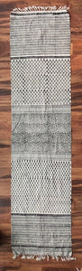 Qashqai Hand-made Black Table Runner