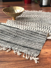 Charger l&#39;image dans la galerie, Qashqai Hand-made Black Table Runner

