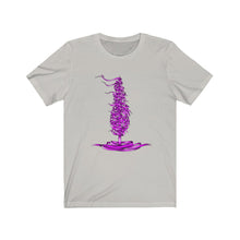 Load image into Gallery viewer, Dele Senobariam Calligraphy Violet Short Sleeve Tee
