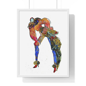 "Romeo" Digital Print on Premium Framed Vertical Poster