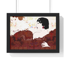 Load image into Gallery viewer, &quot;40&#39;s Fashion Style&quot; (Digital Print) Premium Framed Horizontal Poster
