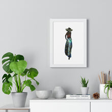 Charger l&#39;image dans la galerie, &quot;Somewhere in Time&quot; Digital Print on Premium Framed Vertical Poster
