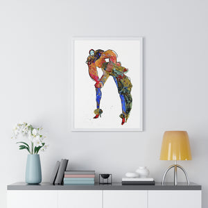"Romeo" Digital Print on Premium Framed Vertical Poster