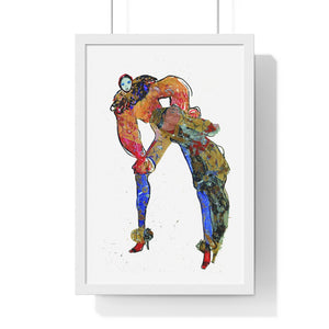 "Romeo" Digital Print on Premium Framed Vertical Poster