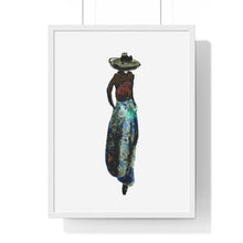 Charger l&#39;image dans la galerie, &quot;Somewhere in Time&quot; Digital Print on Premium Framed Vertical Poster
