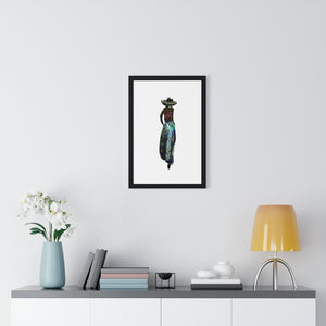 "Somewhere in Time" Digital Print on Premium Framed Vertical Poster